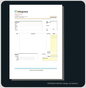 Schreibwaren-Design von Hana für Integrace Ltd | Design: #305248