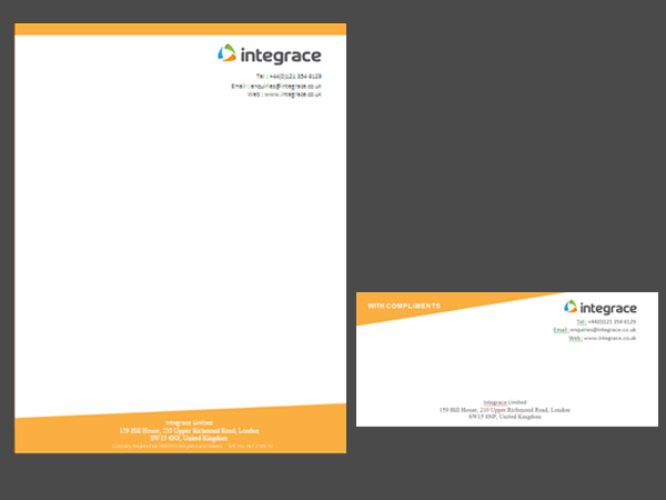 Schreibwaren-Design von firebird2011 für Integrace Ltd | Design #310195