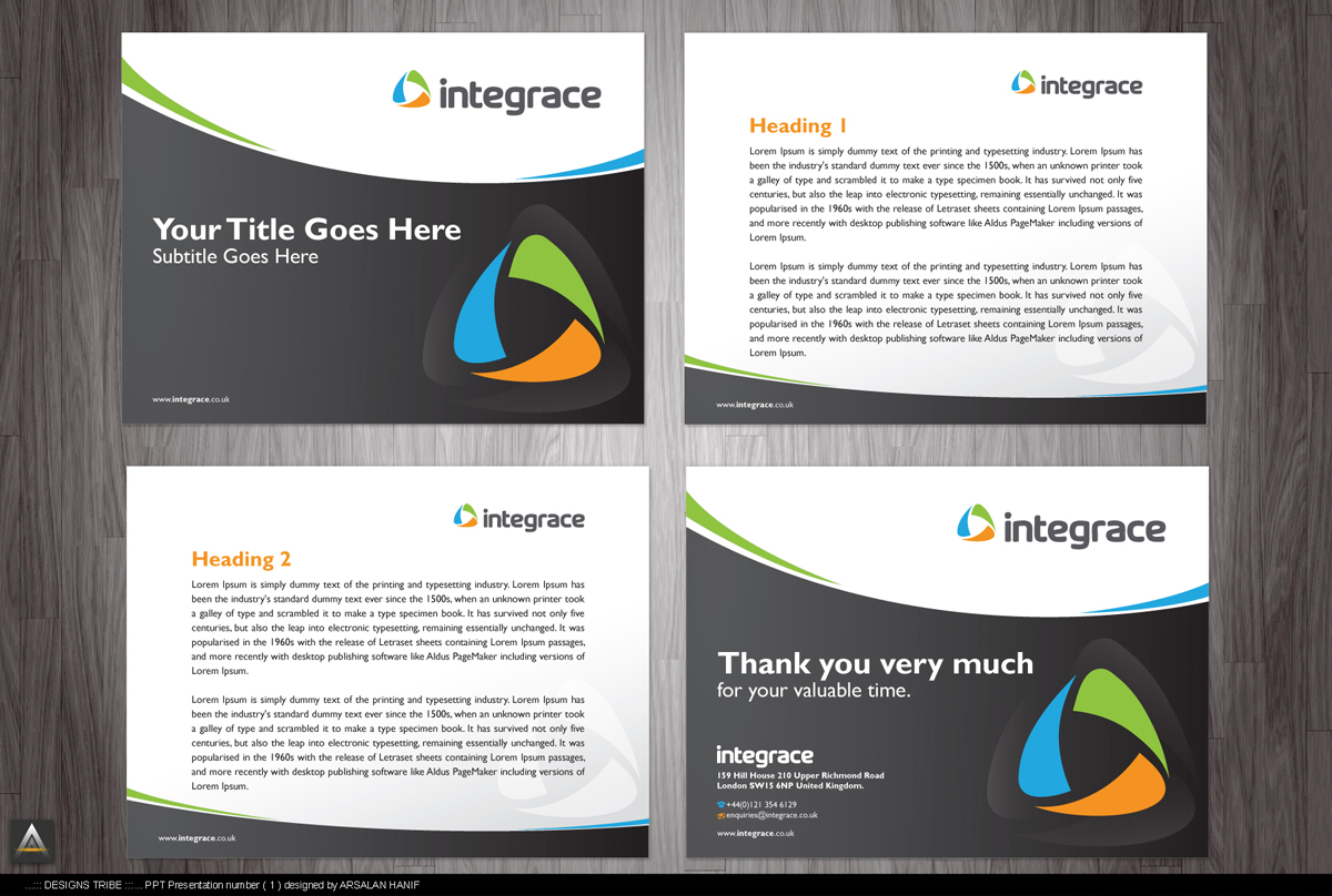 Schreibwaren-Design von DesignsTRIBE für Integrace Ltd | Design #309299