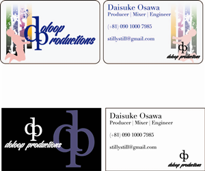 Business Card Design by Hide me for doloop productions | Design: #1601576