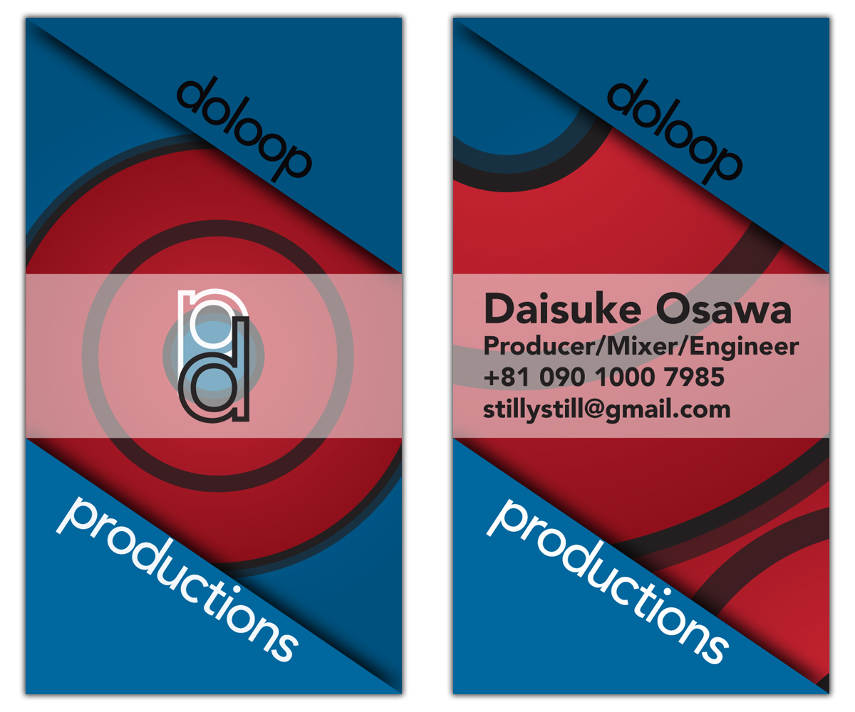 Business Card Design by F5Design for doloop productions | Design #1586586
