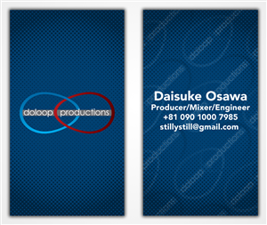 Diseño de Tarjeta de Presentación por F5Design para doloop productions | Diseño #1595262