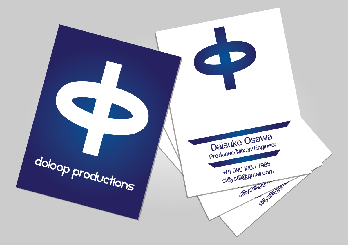 Business Card Design by CaptainZZ for doloop productions | Design #1591229