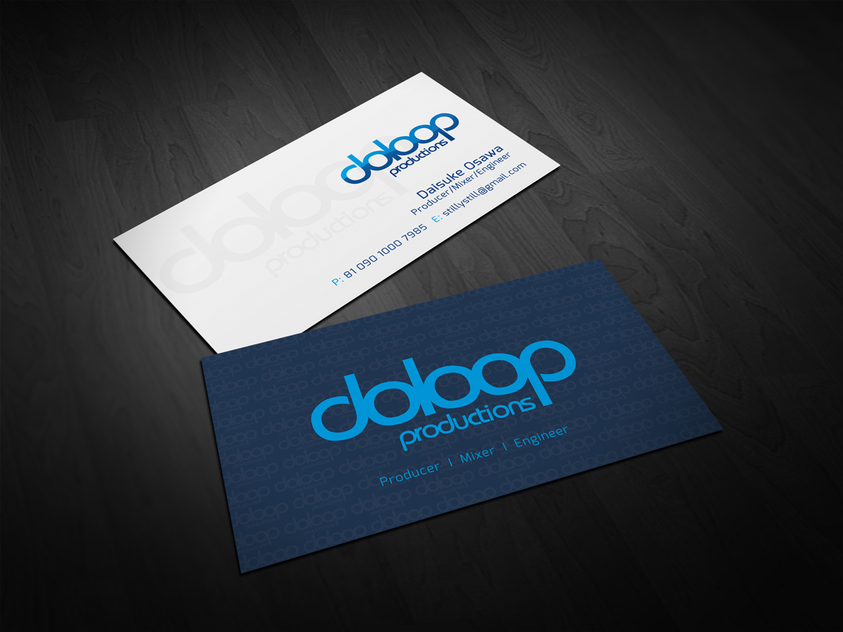 Design de Carte de Visite par diRtY.EMM pour doloop productions | Design #1593203