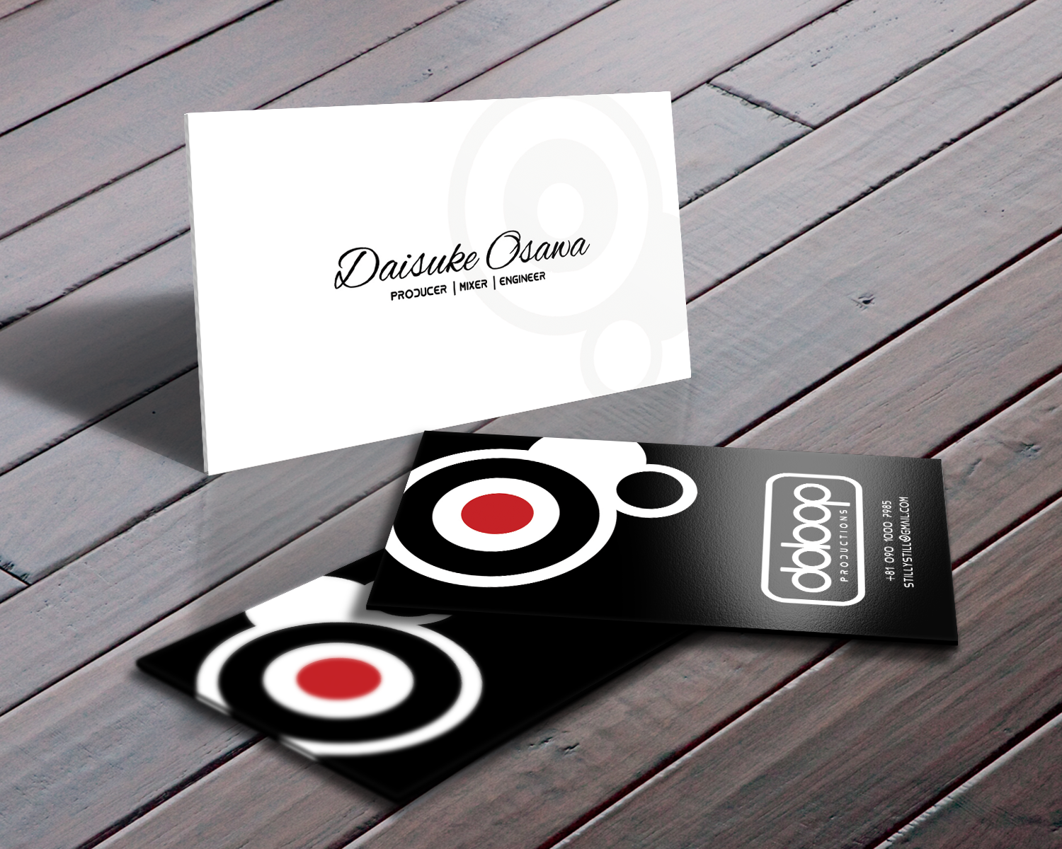 Business Card Design by Sarah Mathews for doloop productions | Design #1597923