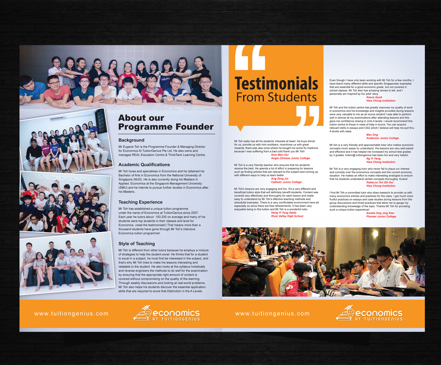 Flyer Design by uk for Economics at TuitionGenius | Design #5805514