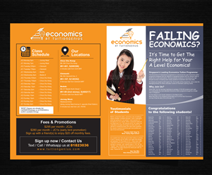 Flyer Design by uk for Economics at TuitionGenius | Design: #5819273