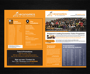 Flyer Design by uk for Economics at TuitionGenius | Design: #5819730