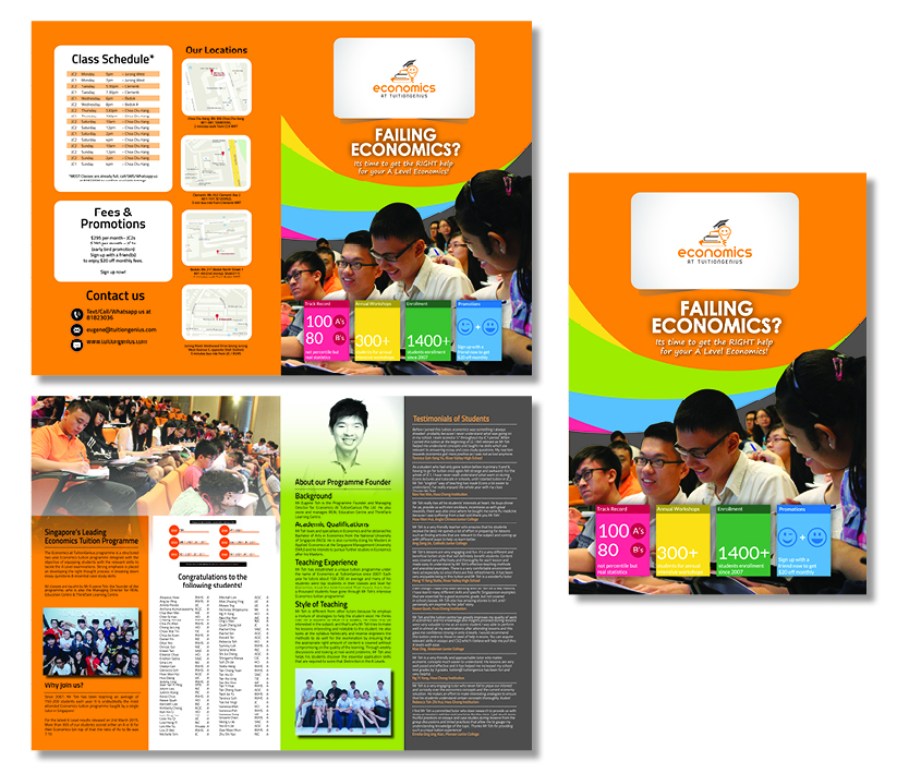 Design de Flyer par Kelalo pour Economics at TuitionGenius | Design #5795553