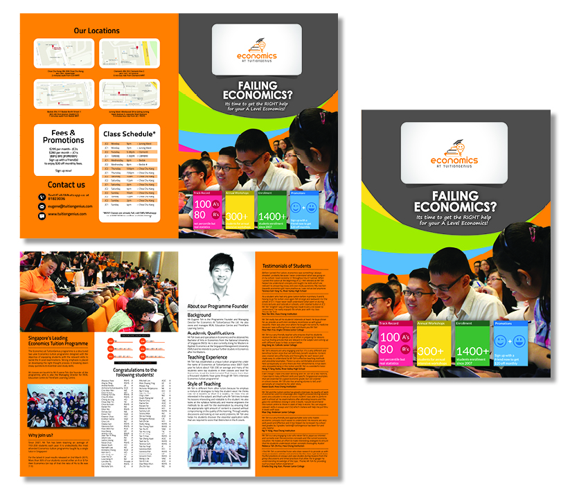 Design de Flyer par Kelalo pour Economics at TuitionGenius | Design #5795555