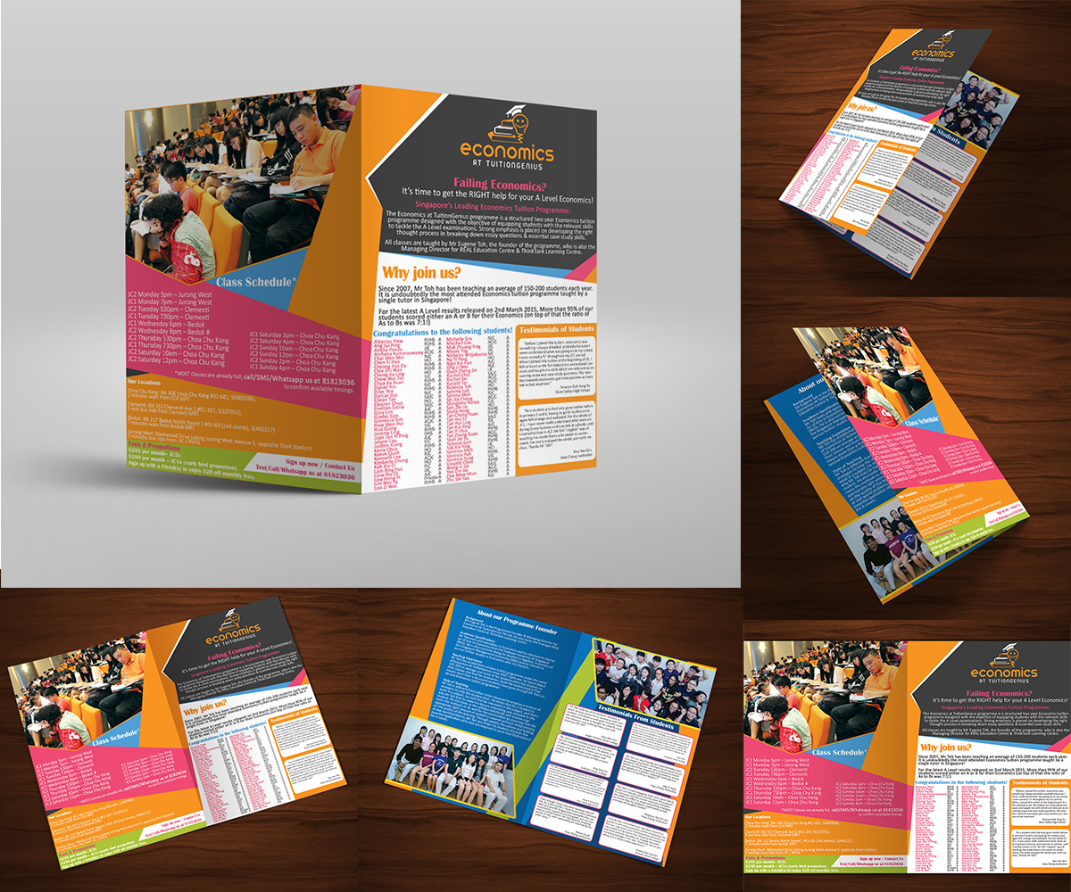 Design de Flyer par KhristianVinuya pour Economics at TuitionGenius | Design #5791848