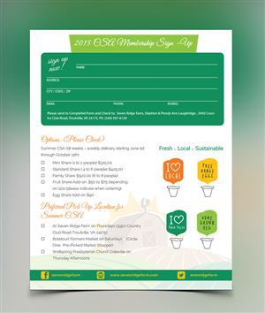 Flyer Design by Team Rongbaaz for Windy Hill Farm  | Design #5796270