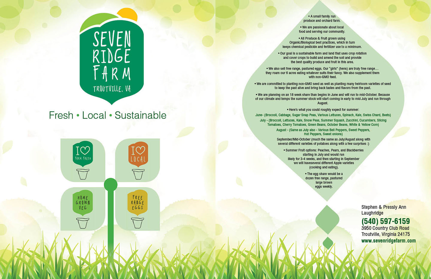 Diseño de Flyer por sanjeev231 para Windy Hill Farm  | Diseño #5804104