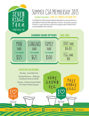 Flyer Design by Caribellabou for Windy Hill Farm  | Design: #5794533