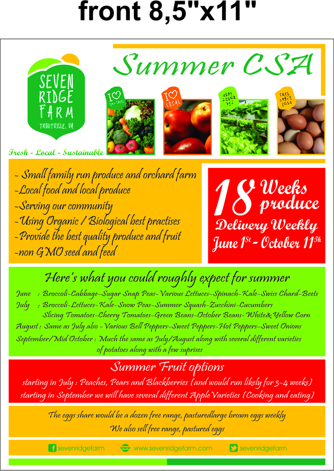 Flyer Design by andrih for Windy Hill Farm  | Design #5800912