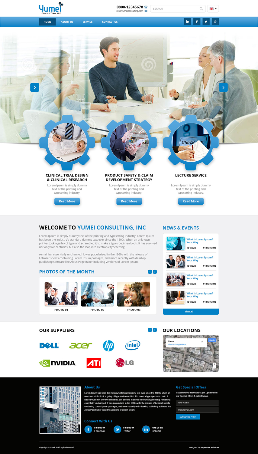 Web Design par Impressive Solutions pour ce projet | Design #5875830