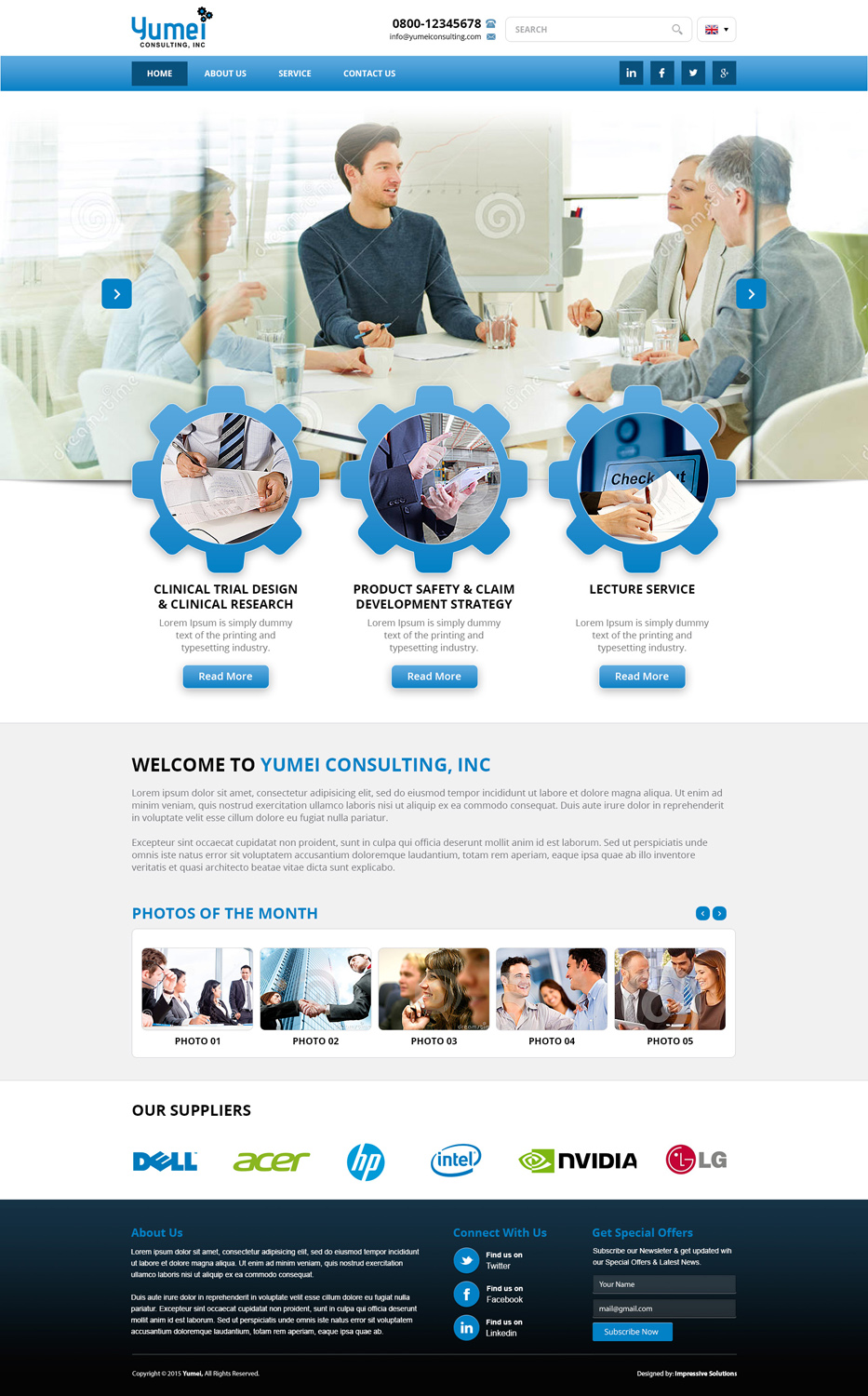 Web Design by Impressive Solutions for this project | Design #5900214