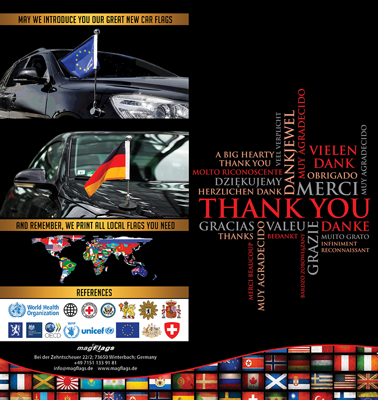 Diseño de Tarjeta por vanillasky para magFlags GmbH | Diseño: #5892622