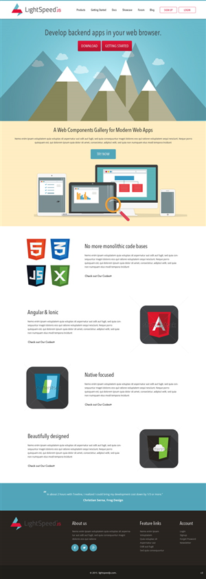 Web Design by pb for this project | Design: #5794000