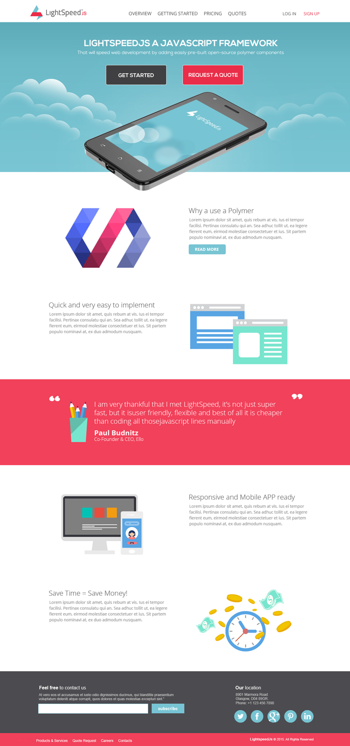 Web Design by mylucena-solutions for this project | Design #5834952