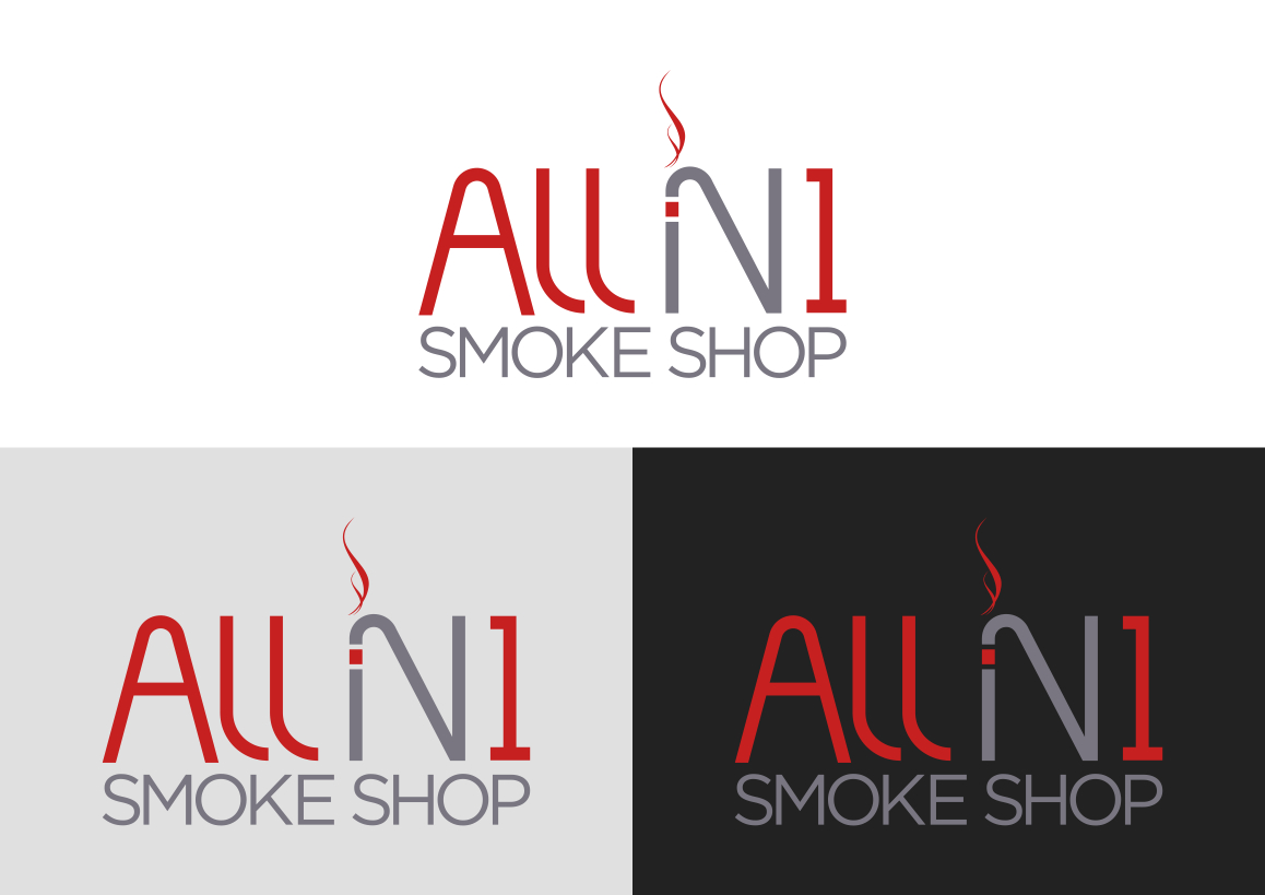 Logo Design by daniswarasayang for All in 1 Smoke Shop | Design #5793600