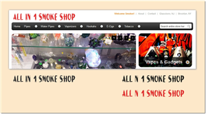 Logo Design by SeXtreme for All in 1 Smoke Shop | Design #5846315