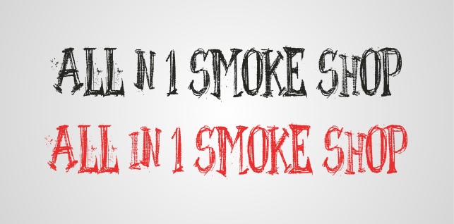 Logo-Design von SeXtreme für All in 1 Smoke Shop | Design #5846319