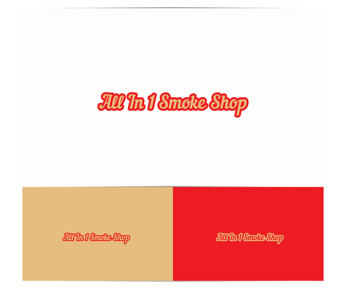 Diseño de Logo por Ciprian.H para All in 1 Smoke Shop | Diseño #5797247