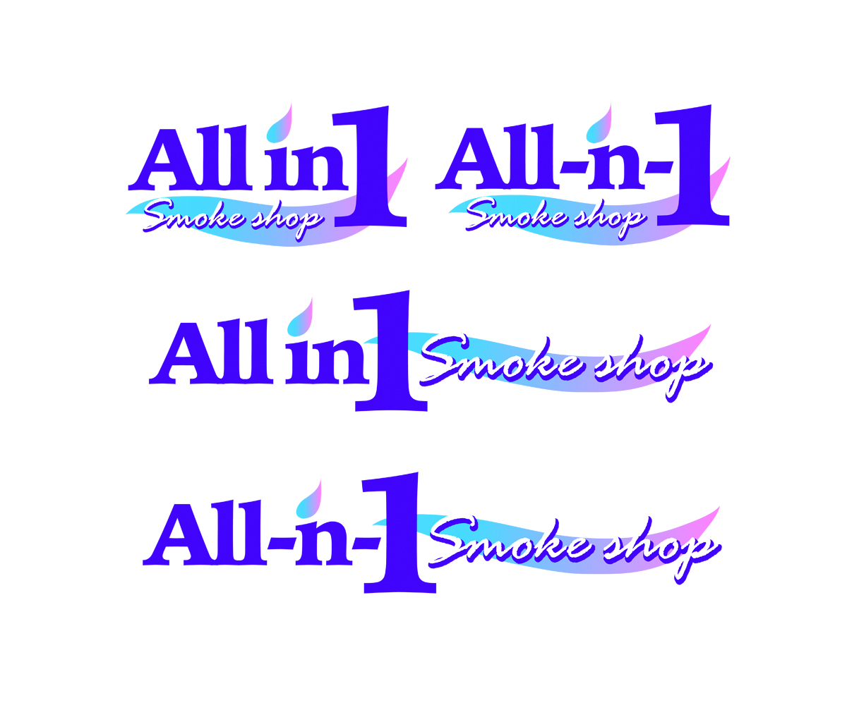 Logo Design by Hot Rod for All in 1 Smoke Shop | Design #5799011