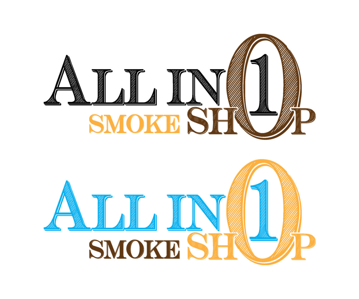 Logo Design by ARIF HARAHAP for All in 1 Smoke Shop | Design #5855930