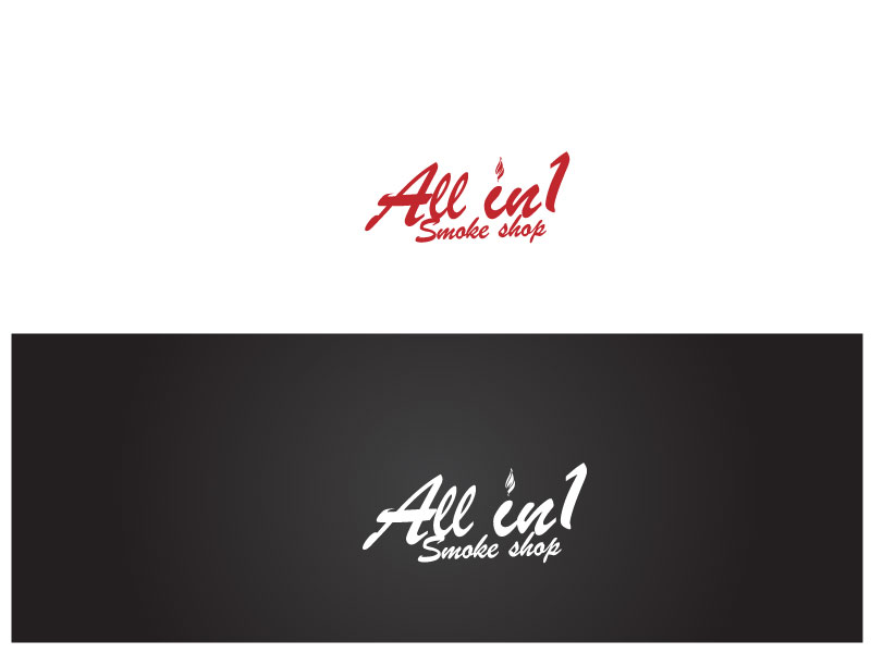 Logo Design by amboge for All in 1 Smoke Shop | Design #5795703