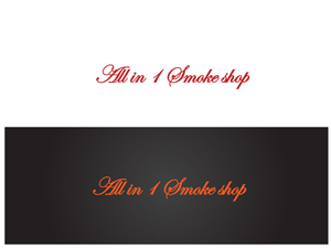 Logo Design by amboge for All in 1 Smoke Shop | Design: #5795748