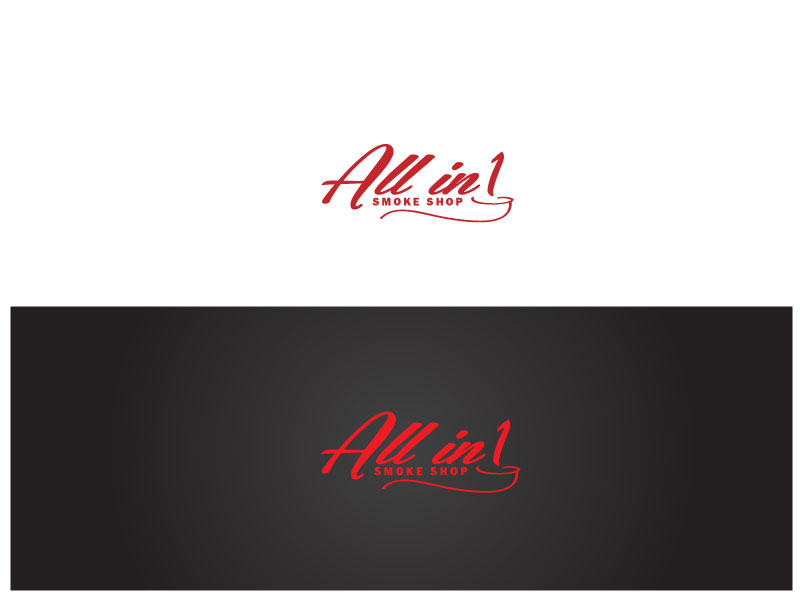 Logo Design by amboge for All in 1 Smoke Shop | Design #5795751