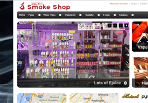 Logo Design by dii for All in 1 Smoke Shop | Design: #5853145