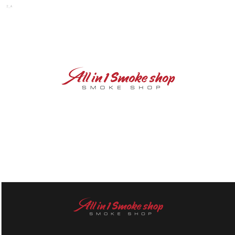 Logo Design by instudio for All in 1 Smoke Shop | Design #5862256