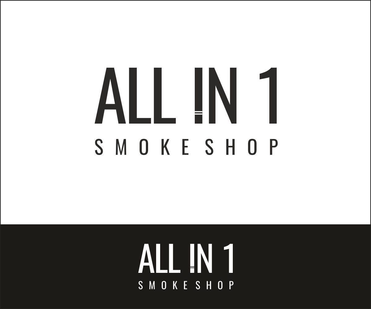Logo Design by Dhiraj Rao for All in 1 Smoke Shop | Design #5829411