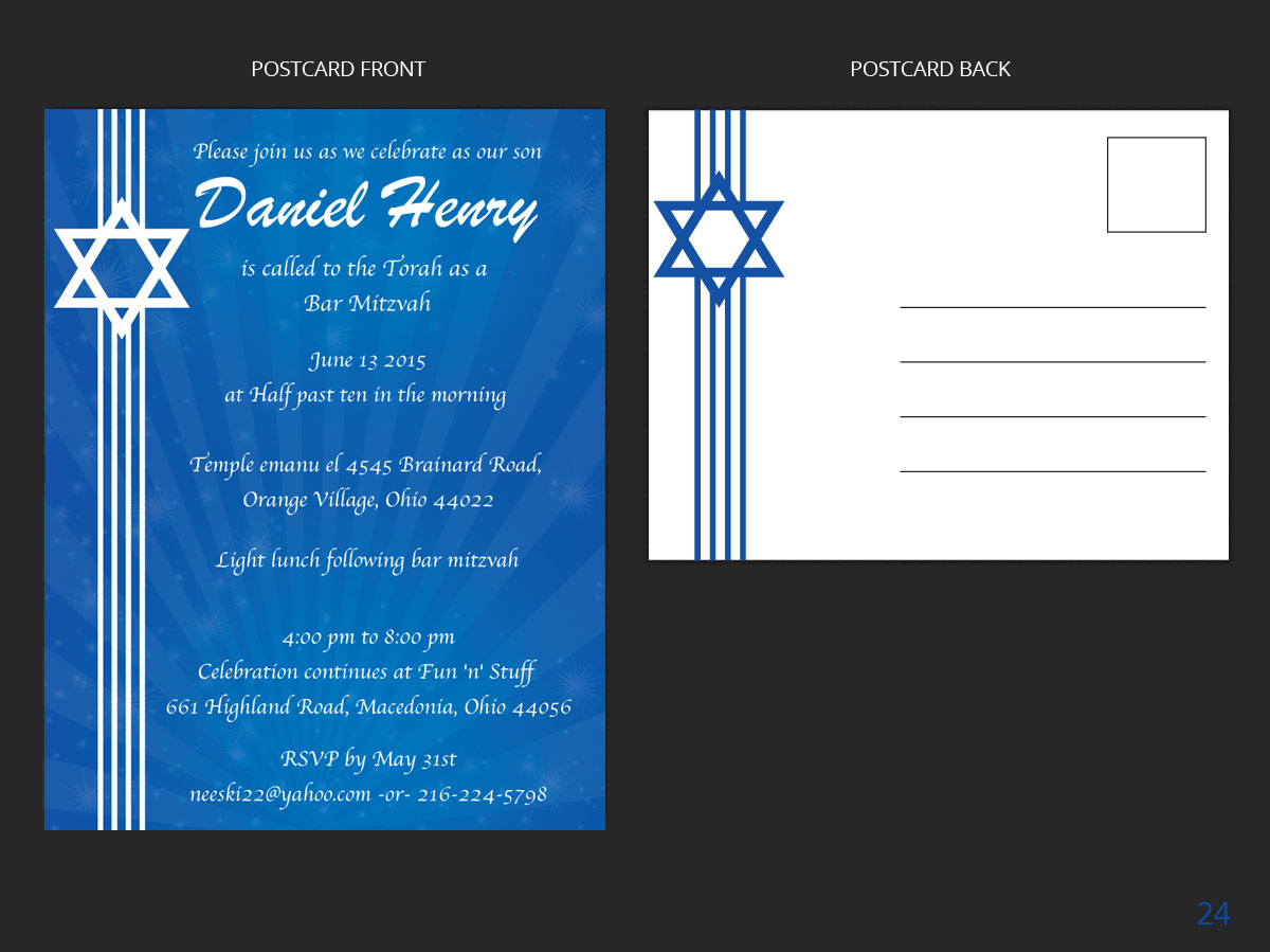 Postcard Design by uniquedesign10 for this project | Design #5869879