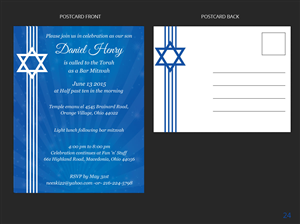 Postcard Design by uniquedesign10 for this project | Design #5876523