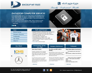 Web-Design von Zainab Enterprises für Data365 | Design #310577