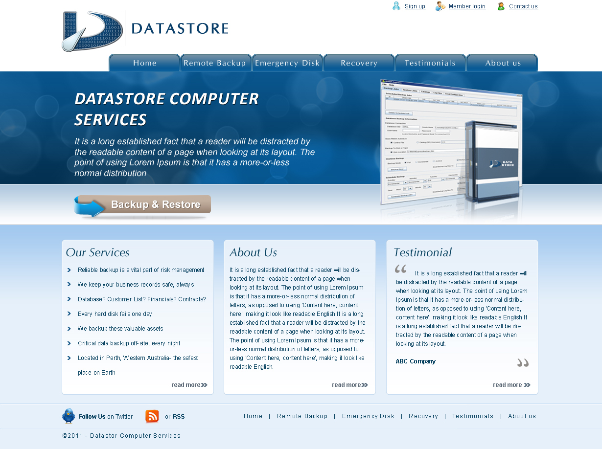 Diseño Web por LogoDesigns.ae para Data365 | Diseño #305280
