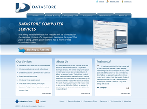 Web-Design von LogoDesigns.ae für Data365 | Design #305280