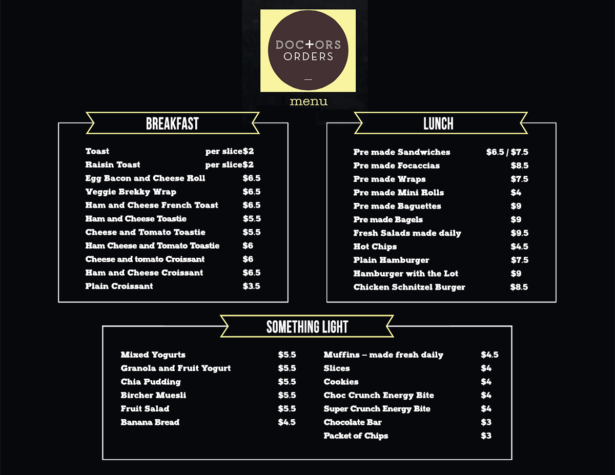 Menu Design by Karen H for this project | Design #5789748