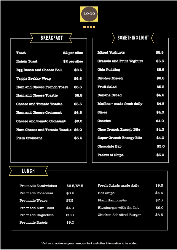 Design de Menu par Nancy SR pour ce projet | Design #5794033