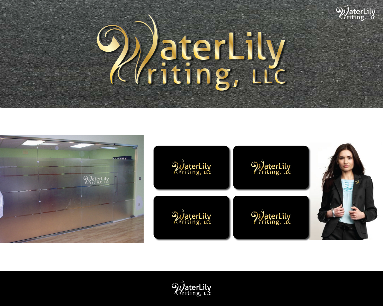 Diseño de Logo por HLGCreativeTeam para WaterLily Writing LLC | Diseño #1653545