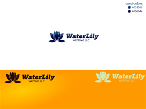 Logo Design by Lion Creations for WaterLily Writing LLC | Design: #1654327