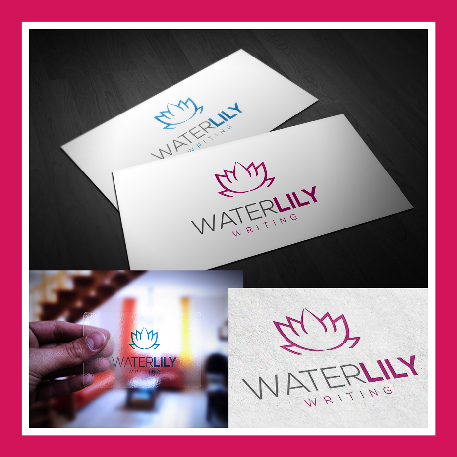 Logo Design by 9tnine for WaterLily Writing LLC | Design #1595313