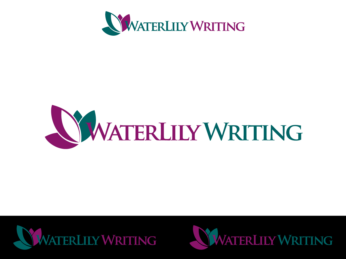 Logo Design by MIM design for WaterLily Writing LLC | Design #1668244