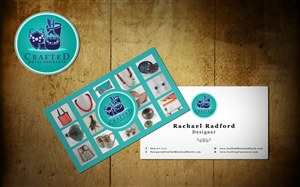Business Card Needed for Crafter of Pottery, Jewelry and Artwork | Visitenkarten-Design von MT