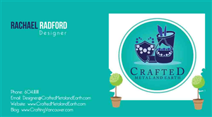 Business Card Design by mostafa for Crafted Metal and Earth | Design: #1580610