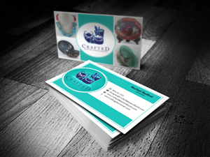 Business Card Needed for Crafter of Pottery, Jewelry and Artwork | Visitenkarten-Design von Cyanide Design
